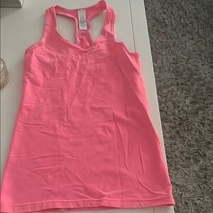 Women's Pink Racerback Tank Top